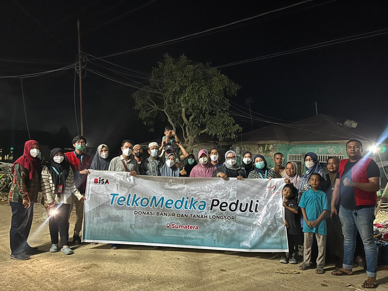 TelkoMedika Salurkan Bantuan bagi Korban Banjir Bandang di Aceh Tamiang